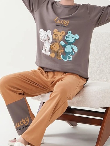 Set pigiama casual coppia - set,