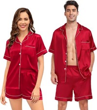 Pigiama coppia seta abbinato