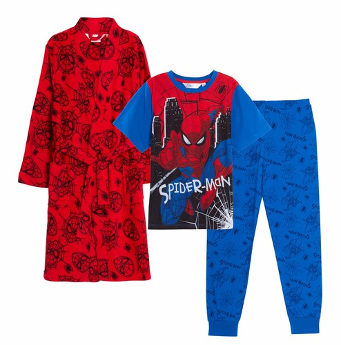 Vestaglia spiderman ragazzo - spiderman, +