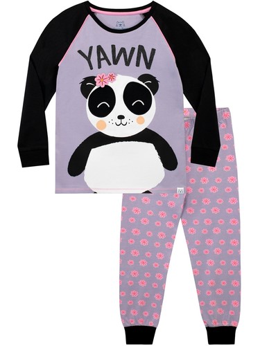 Pigiama happy panda floreale - pigiama,